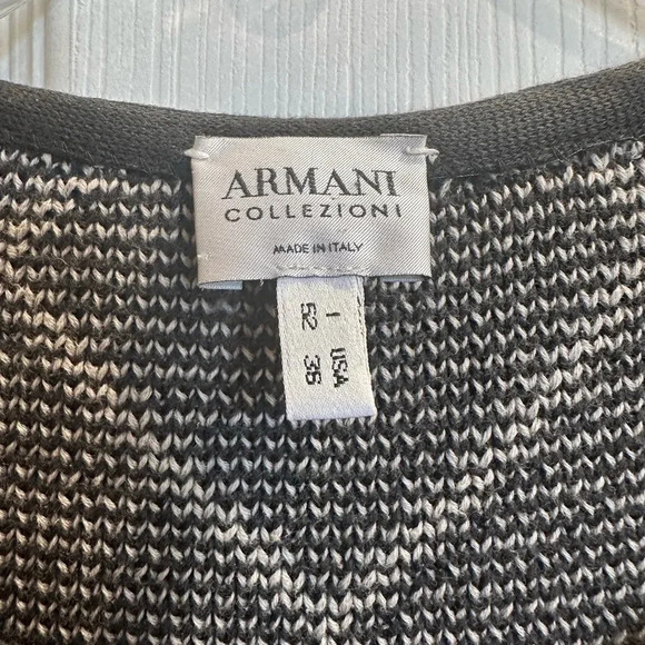Armani Collezioni Scoop Neck Pullover Sweater Size Medium - Picture 4 of 5